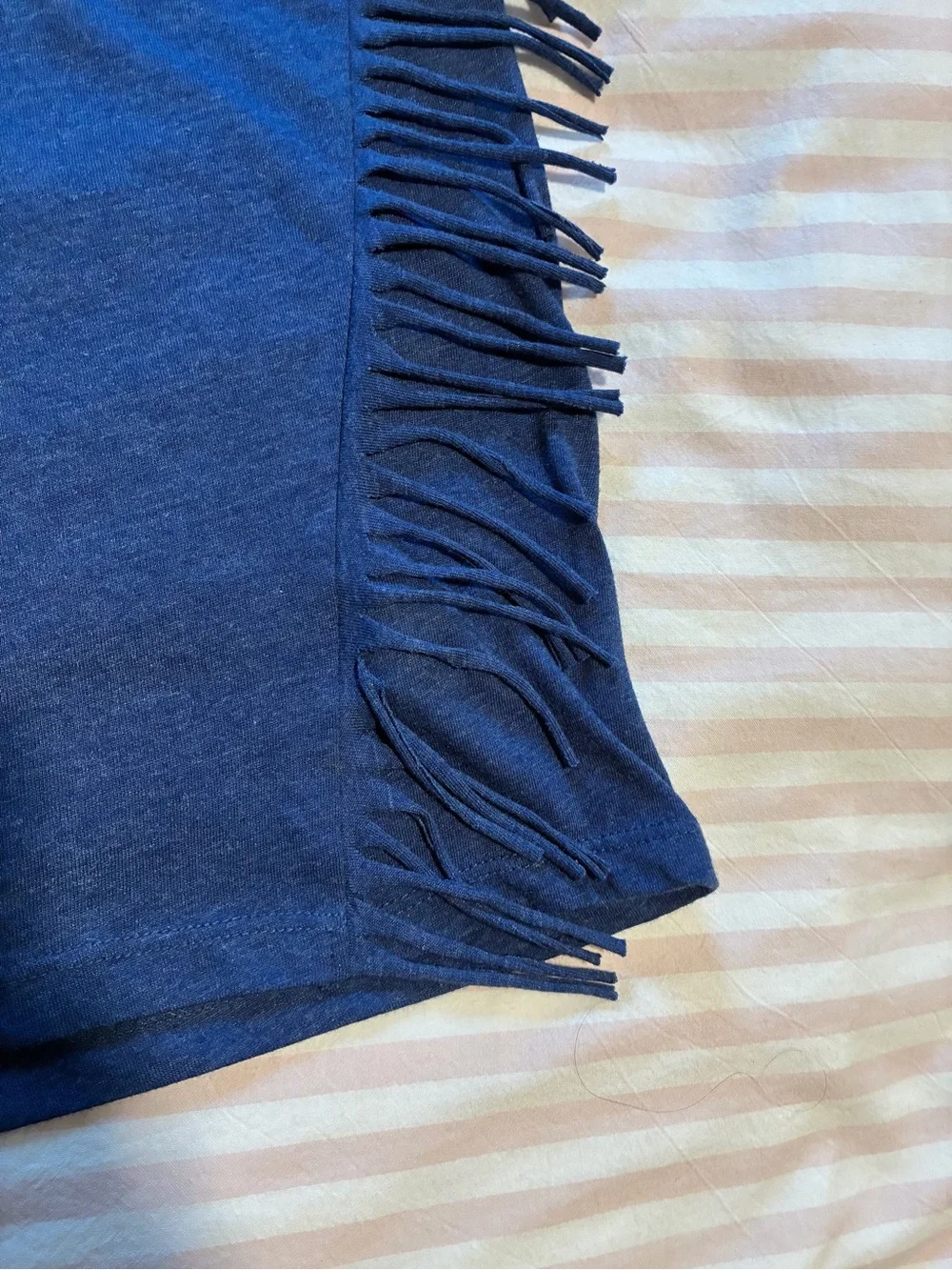 The Children's Place Navy Fringe Tee with Emoji & Speech Patch